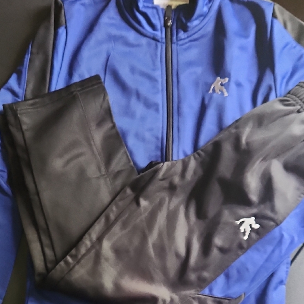 And1 Blue Tracksuit with Black Accents